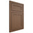 Shiloh Cabinetry Flush Inset Malibu White Oak Quarter Sawn Autumn Door