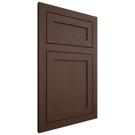 Shiloh Cabinetry Flush Inset Malibu White Oak Quarter Sawn Braun Door