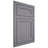 Shiloh Cabinetry Flush Inset Malibu White Oak Quarter Sawn Cadet Door