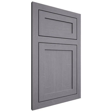 Shiloh Cabinetry Flush Inset Malibu White Oak Quarter Sawn Cadet Door