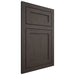Shiloh Cabinetry Flush Inset Malibu White Oak Quarter Sawn Creekside Door