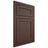 Shiloh Cabinetry Flush Inset Malibu White Oak Quarter Sawn Dusk Door