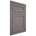 Shiloh Cabinetry Flush Inset Malibu White Oak Quarter Sawn Flagstone Door