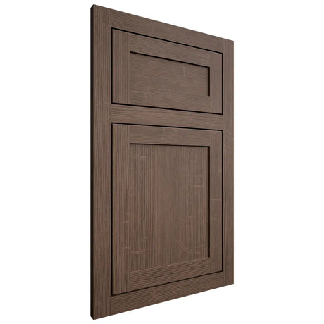 Shiloh Cabinetry Flush Inset Malibu White Oak Quarter Sawn Mineral Door