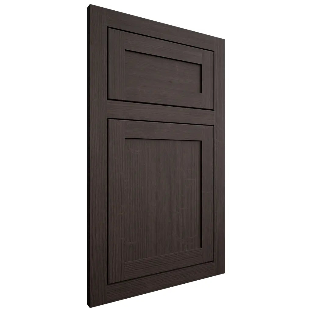 Shiloh Cabinetry Flush Inset Malibu White Oak Quarter Sawn Morel Door