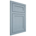 Shiloh Cabinetry Flush Inset Malibu White Oak Quarter Sawn Sky Door