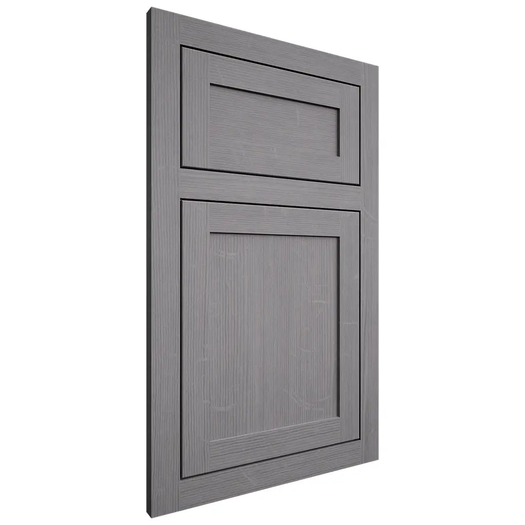 Shiloh Cabinetry Flush Inset Malibu White Oak Quarter Sawn Sterling Door