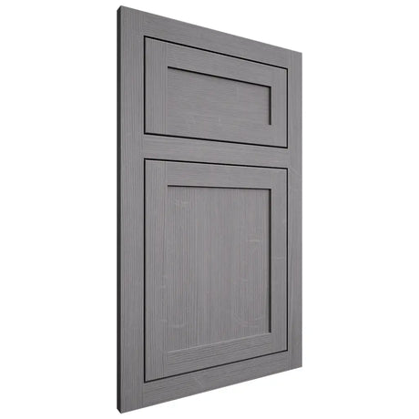 Shiloh Cabinetry Flush Inset Malibu White Oak Quarter Sawn Sterling Door