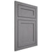 Shiloh Cabinetry Flush Inset Malibu White Oak Quarter Sawn Sterling Door