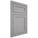 Shiloh Cabinetry Flush Inset Malibu White Oak Quarter Sawn Stratus Door