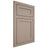 Shiloh Cabinetry Flush Inset Malibu White Oak Quarter Sawn Whitewash Door