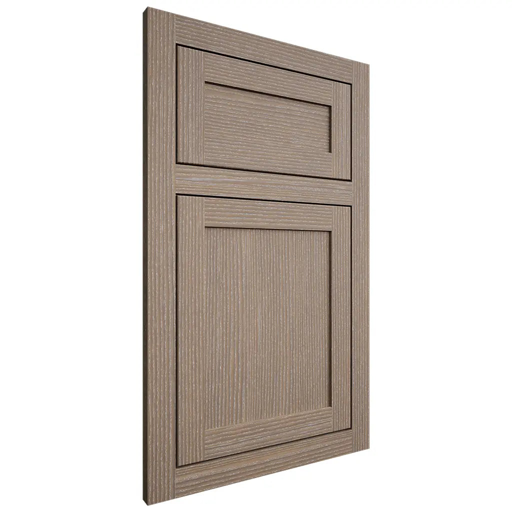 Shiloh Cabinetry Flush Inset Malibu White Oak Rift Cut Almond Door