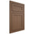 Shiloh Cabinetry Flush Inset Malibu White Oak Rift Cut Autumn Door