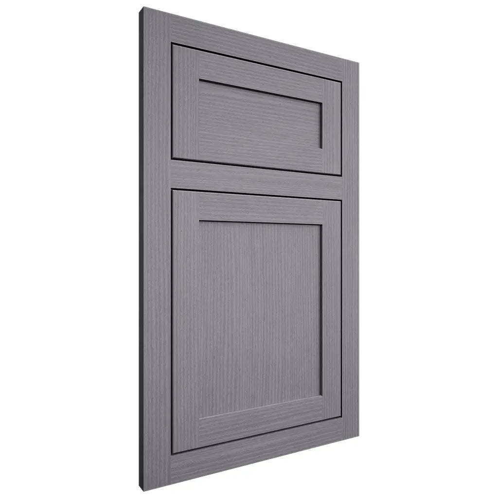 Shiloh Cabinetry Flush Inset Malibu White Oak Rift Cut Cadet Door