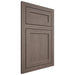 Shiloh Cabinetry Flush Inset Malibu White Oak Rift Cut Clay Door