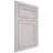 Shiloh Cabinetry Flush Inset Malibu White Oak Rift Cut Cotton Door