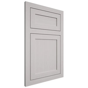 Shiloh Cabinetry Flush Inset Malibu White Oak Rift Cut Cotton Door