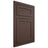 Shiloh Cabinetry Flush Inset Malibu White Oak Rift Cut Dusk Door