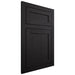 Shiloh Cabinetry Flush Inset Malibu White Oak Rift Cut Espresso Door