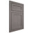 Shiloh Cabinetry Flush Inset Malibu White Oak Rift Cut Flagstone Door