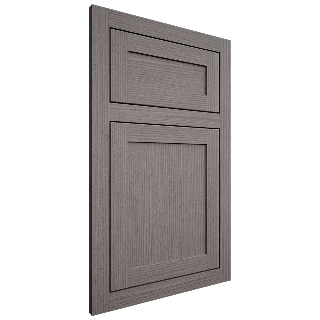 Shiloh Cabinetry Flush Inset Malibu White Oak Rift Cut Flagstone Door