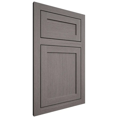 Shiloh Cabinetry Flush Inset Malibu White Oak Rift Cut Flagstone Door