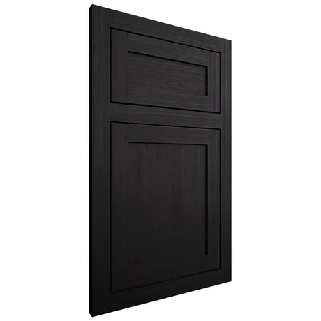 Shiloh Cabinetry Flush Inset Malibu White Oak Rift Cut Ink Door