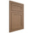 Shiloh Cabinetry Flush Inset Malibu White Oak Rift Cut Medium Door