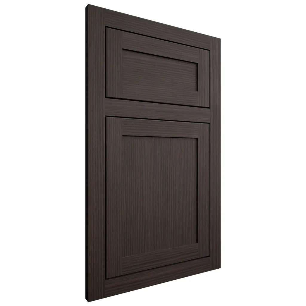 Shiloh Cabinetry Flush Inset Malibu White Oak Rift Cut Morel Door