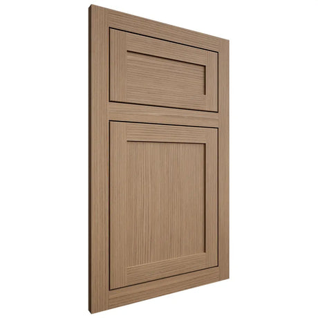 Shiloh Cabinetry Flush Inset Malibu White Oak Rift Cut Natural Door