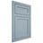 Shiloh Cabinetry Flush Inset Malibu White Oak Rift Cut Sky Door