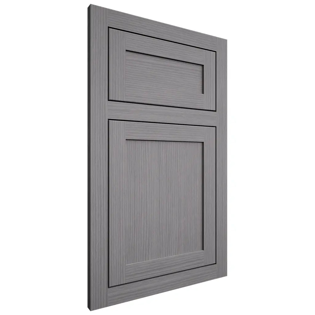 Shiloh Cabinetry Flush Inset Malibu White Oak Rift Cut Sterling Door