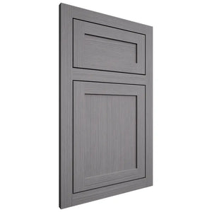 Shiloh Cabinetry Flush Inset Malibu White Oak Rift Cut Sterling Door