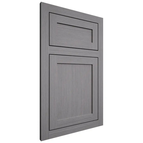 Shiloh Cabinetry Flush Inset Malibu White Oak Rift Cut Sterling Door