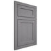 Shiloh Cabinetry Flush Inset Malibu White Oak Rift Cut Sterling Door