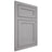 Shiloh Cabinetry Flush Inset Malibu White Oak Rift Cut Stratus Door