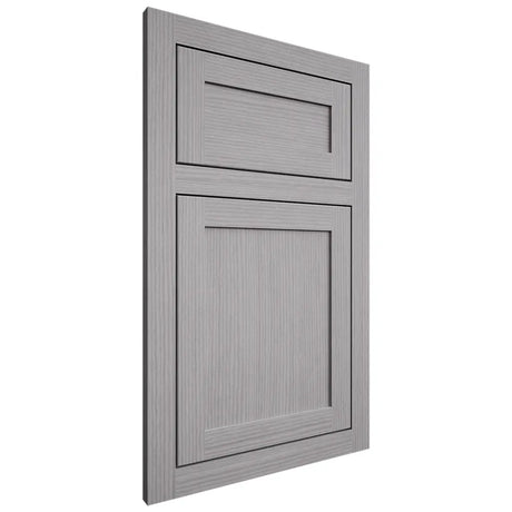 Shiloh Cabinetry Flush Inset Malibu White Oak Rift Cut Stratus Door
