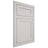 Shiloh Cabinetry Flush Inset Malibu One Paintable Beige Door