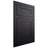 Shiloh Cabinetry Flush Inset Malibu One Paintable Black Door