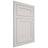 Shiloh Cabinetry Flush Inset Malibu One Paintable Eggshell Door
