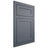 Shiloh Cabinetry Flush Inset Malibu One Paintable Slate Tile Door