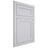 Shiloh Cabinetry Flush Inset Malibu One Paintable Upward Door