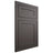 Shiloh Cabinetry Flush Inset Malibu One Paintable Urbane Bronze Door