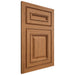 Shiloh Cabinetry Flush Inset Manchester Alder Plain Cut Caramel Door