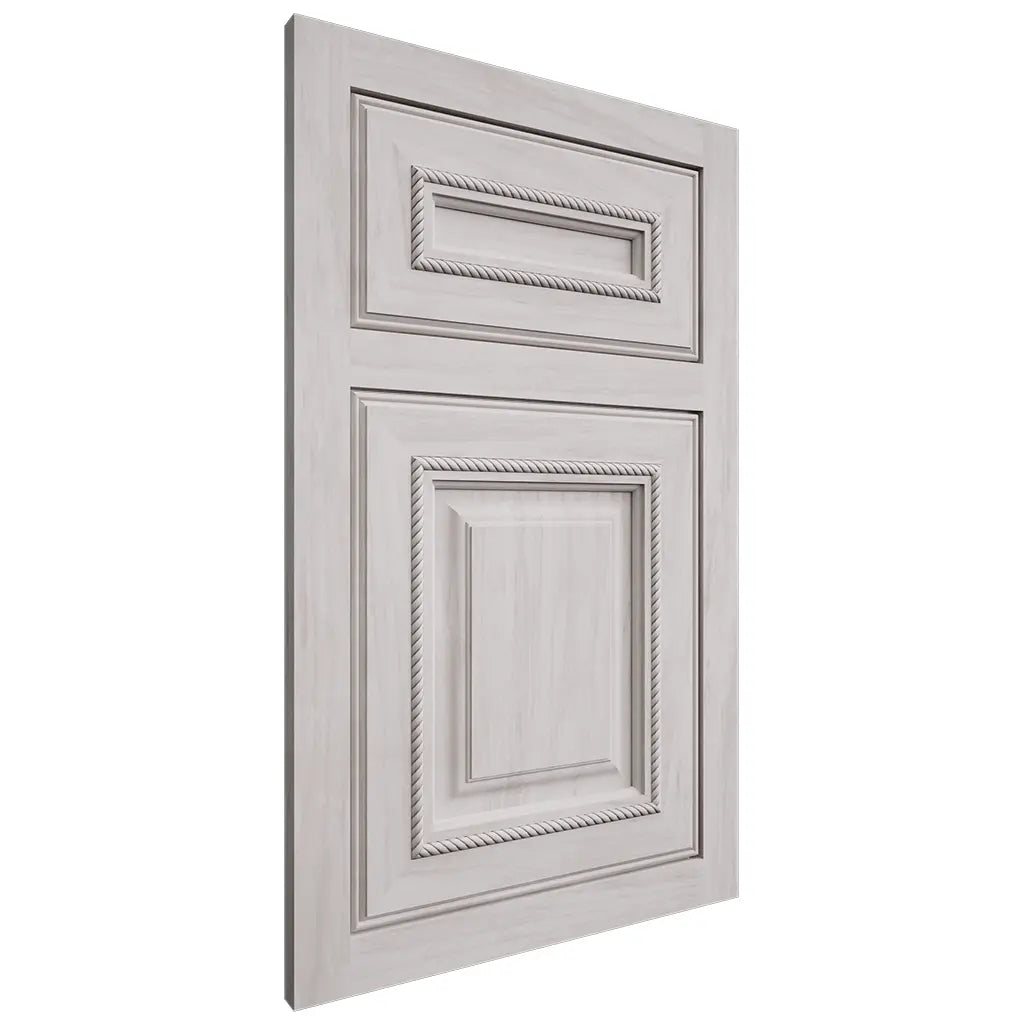 Shiloh Cabinetry Flush Inset Manchester Alder Plain Cut Cotton Door