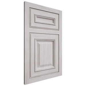 Shiloh Cabinetry Flush Inset Manchester Alder Plain Cut Cotton Door