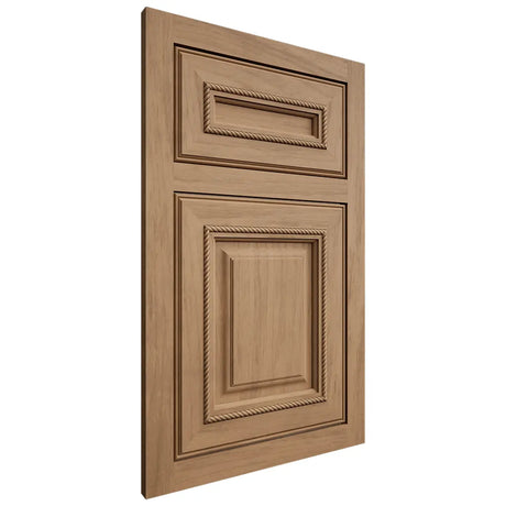 Shiloh Cabinetry Flush Inset Manchester Alder Plain Cut Dusty Road Door