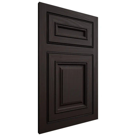 Shiloh Cabinetry Flush Inset Manchester Alder Plain Cut Espresso Door