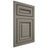 Shiloh Cabinetry Flush Inset Manchester Alder Plain Cut Thyme Door