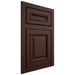 Shiloh Cabinetry Flush Inset Manchester Alder Plain Cut Umber Door